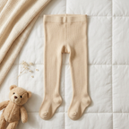 Ribbed Footed Tights