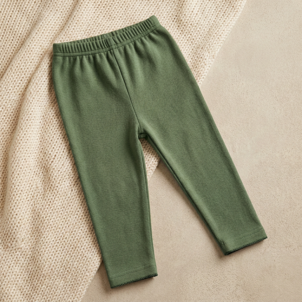 Green kids trouser